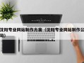 怒江沈阳专业网站制作方案（沈阳专业网站制作公司）
